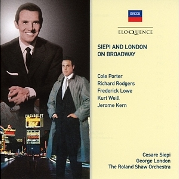 Siepi And London On Broadway, Cesare Siepi, George London, Roland Orchestra Shaw