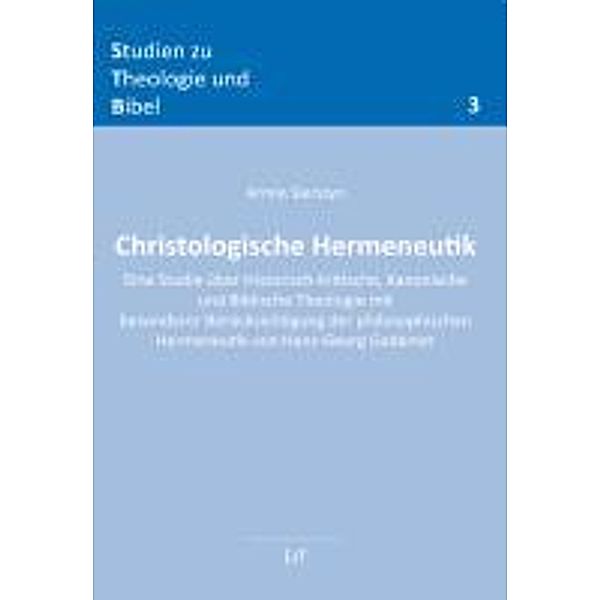 Sierszyn, A: Christologische Hermeneutik, Armin Sierszyn