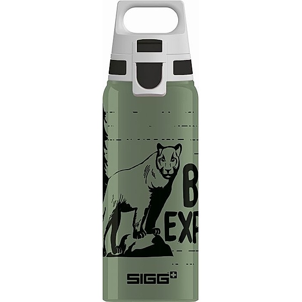 SIGG SIGG BRAVE MOUNTAIN 0.6 L Trinkflasche ALU mit WMB ONE TOP, BPA frei, Auslaufs