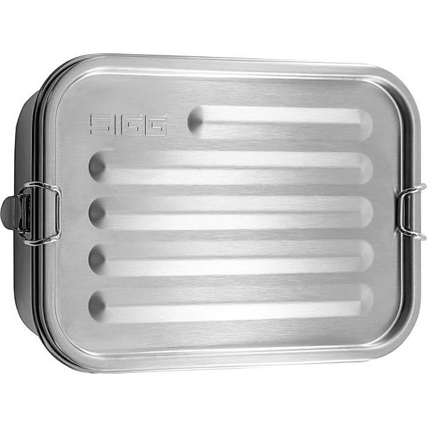 SIGG SIGG Edelstahl Lunch Box incl. Trenner aus Edelstahl, kein Kunststoff enthalte