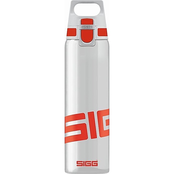 SIGG SIGG Total Clear red 0,75 l  BPA frei, Auslaufsicher, Co# tauglich