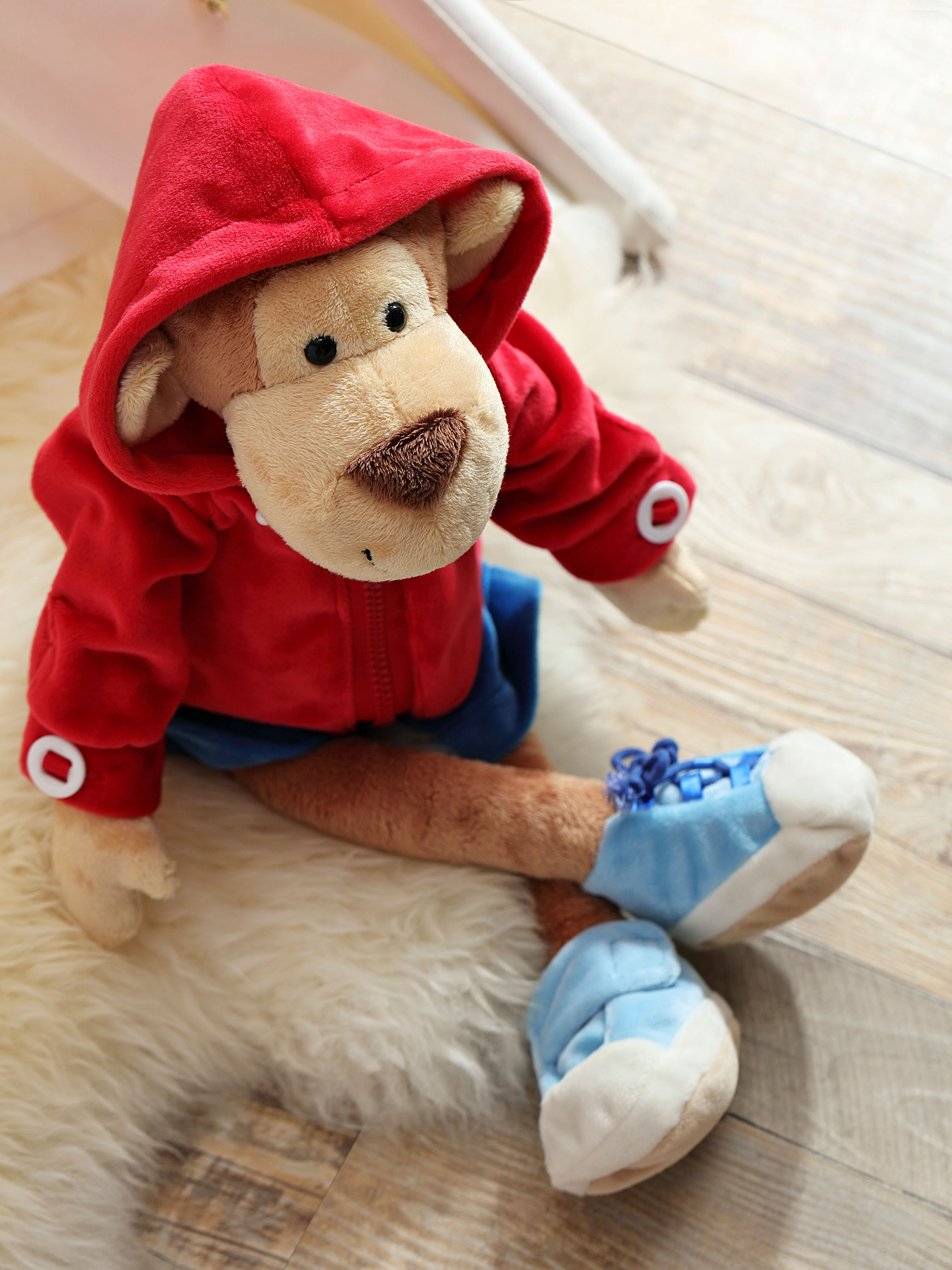 Sigikid Lern-Puppe Affe- Anziehen lernen, 43 cm kaufen