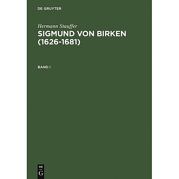 Sigmund von Birken (1626-1681), Hermann Stauffer