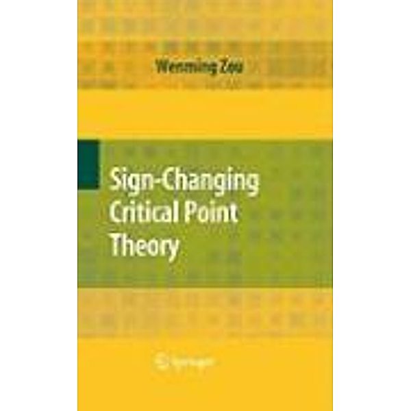 Sign-Changing Critical Point Theory, Wenming Zou