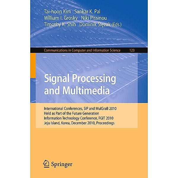 Signal Processing and Multimedia / Communications in Computer and Information Science Bd.123