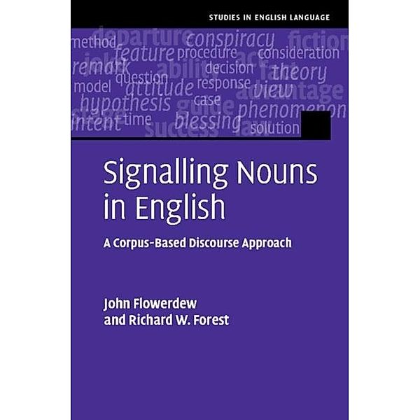 Signalling Nouns in English, John Flowerdew