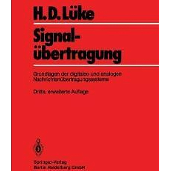 Signalübertragung, Hans D. Lüke