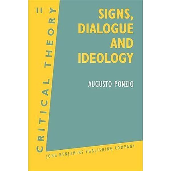 Signs, Dialogue and Ideology, Augusto Ponzio