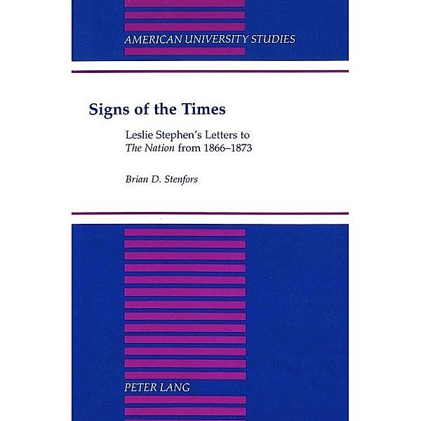 Signs of the Times, Brian Stenfors