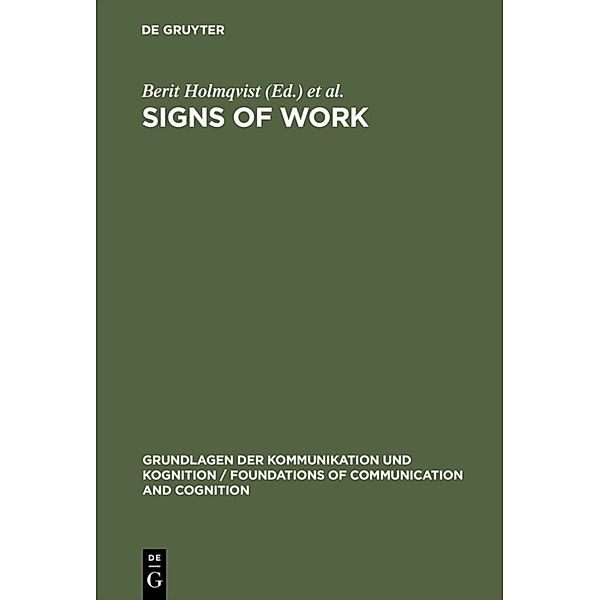 Signs of Work