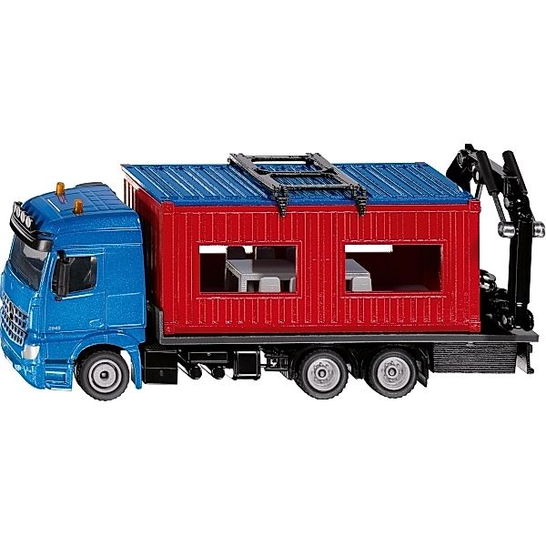 SIKU SIKU 3556 LKW mit Baucontainer 1:50