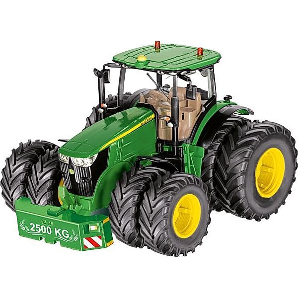 SIKU SIKU 6735 John Deere 7290R mit Doppelbereifung und Bluetooth App-Steuerung