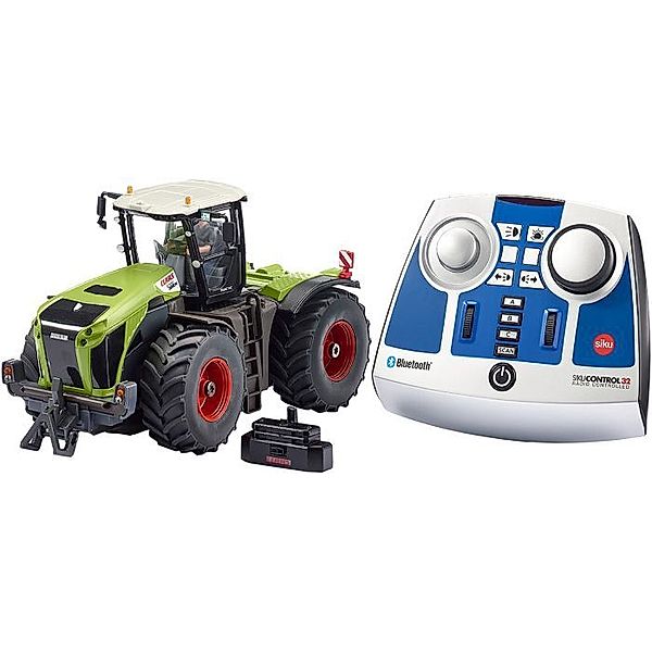 SIKU Siku 6794 Claas Xerion 5000 TRAC VC und Bluethooth Fernsteuermodul und App-Ste