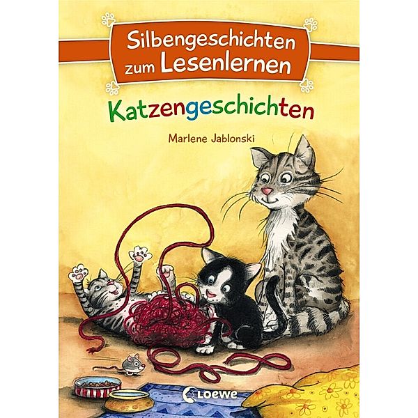 Silbengeschichten zum Lesenlernen - Katzengeschichten, Marlene Jablonski