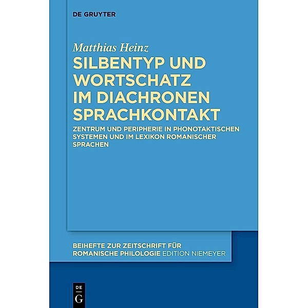 Silbentyp und Wortschatz im diachronen Sprachkontakt, Matthias Heinz