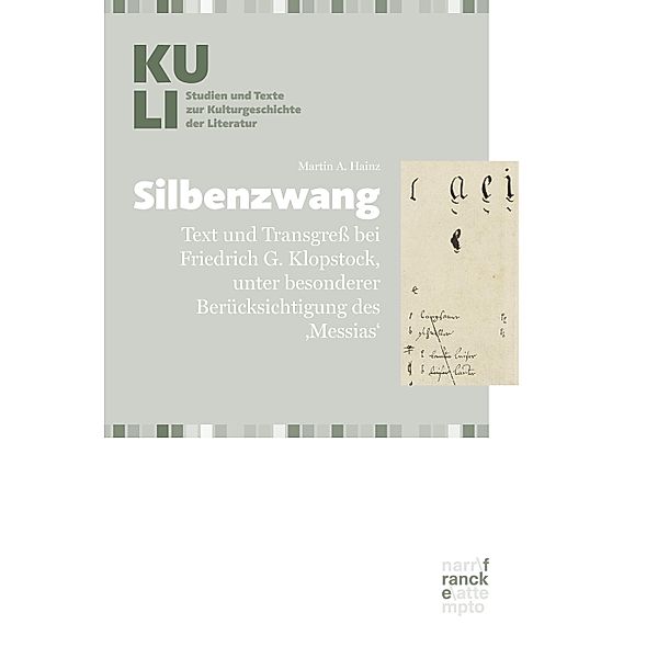 Silbenzwang / Kuli. Studien und Texte zur Kulturgeschichte der Literatur Bd.7, Martin A. Hainz