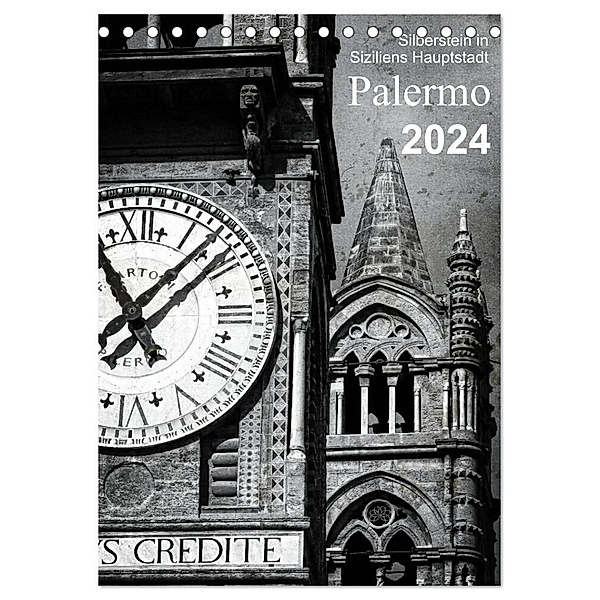 Silberstein in Siziliens Hauptstadt Palermo (Tischkalender 2024 DIN A5 hoch), CALVENDO Monatskalender, Reiner Silberstein