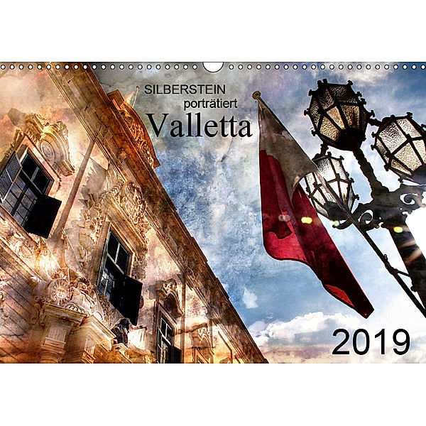 Silberstein porträtiert Valletta (Wandkalender 2019 DIN A3 quer), Reiner Silberstein