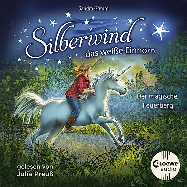 Silberwind, das weiße Einhorn - 2 - Silberwind, das weiße Einhorn (Band 2) - Der magische Feuerberg, Sandra Grimm