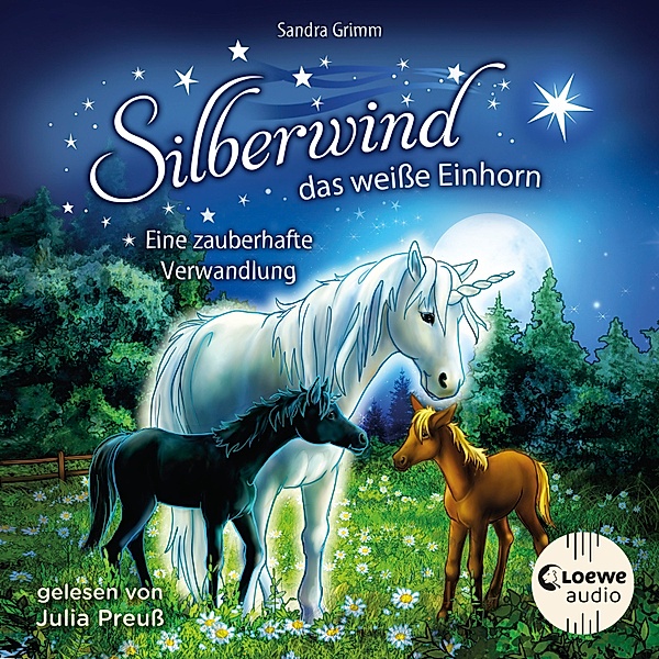 Silberwind, das weiße Einhorn - 9 - Silberwind, das weiße Einhorn (Band 9) - Eine zauberhafte Verwandlung, Sandra Grimm