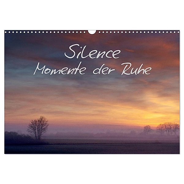 Silence - Momente der Ruhe - Klaus Gerken (Wandkalender 2024 DIN A3 quer), CALVENDO Monatskalender, Klaus Gerken