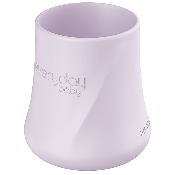 Everyday Baby Silikon-Becher EVERYDAY BABY - DRINK & LEARN 2er Set in lila