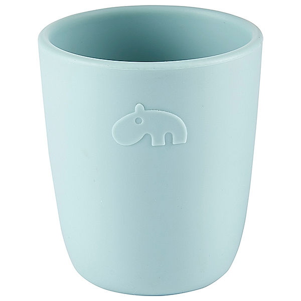 Done by Deer Silikon-Becher MINI MUG in blau