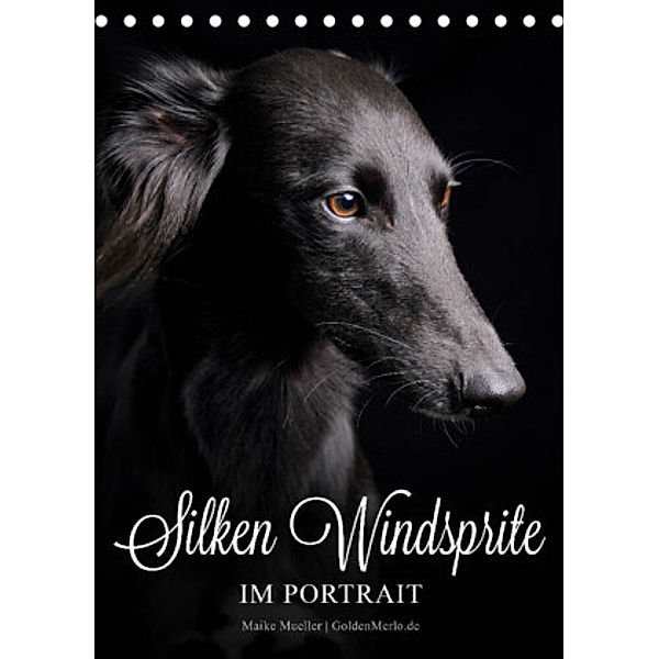 Silken Windsprite im Portrait (Tischkalender 2022 DIN A5 hoch), Maike Mueller  GoldenMerlo.de