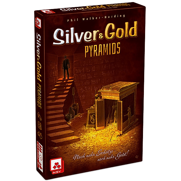 Cartamundi Deutschland Silver & Gold Pyramids - das Spiel für endlos viele Abenteuer