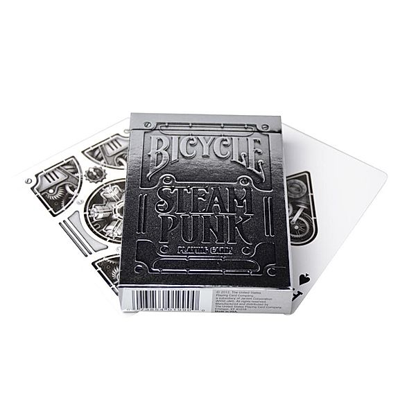 Silver Steampunk-Bicycle Premium (Spielkarten), Bicycle