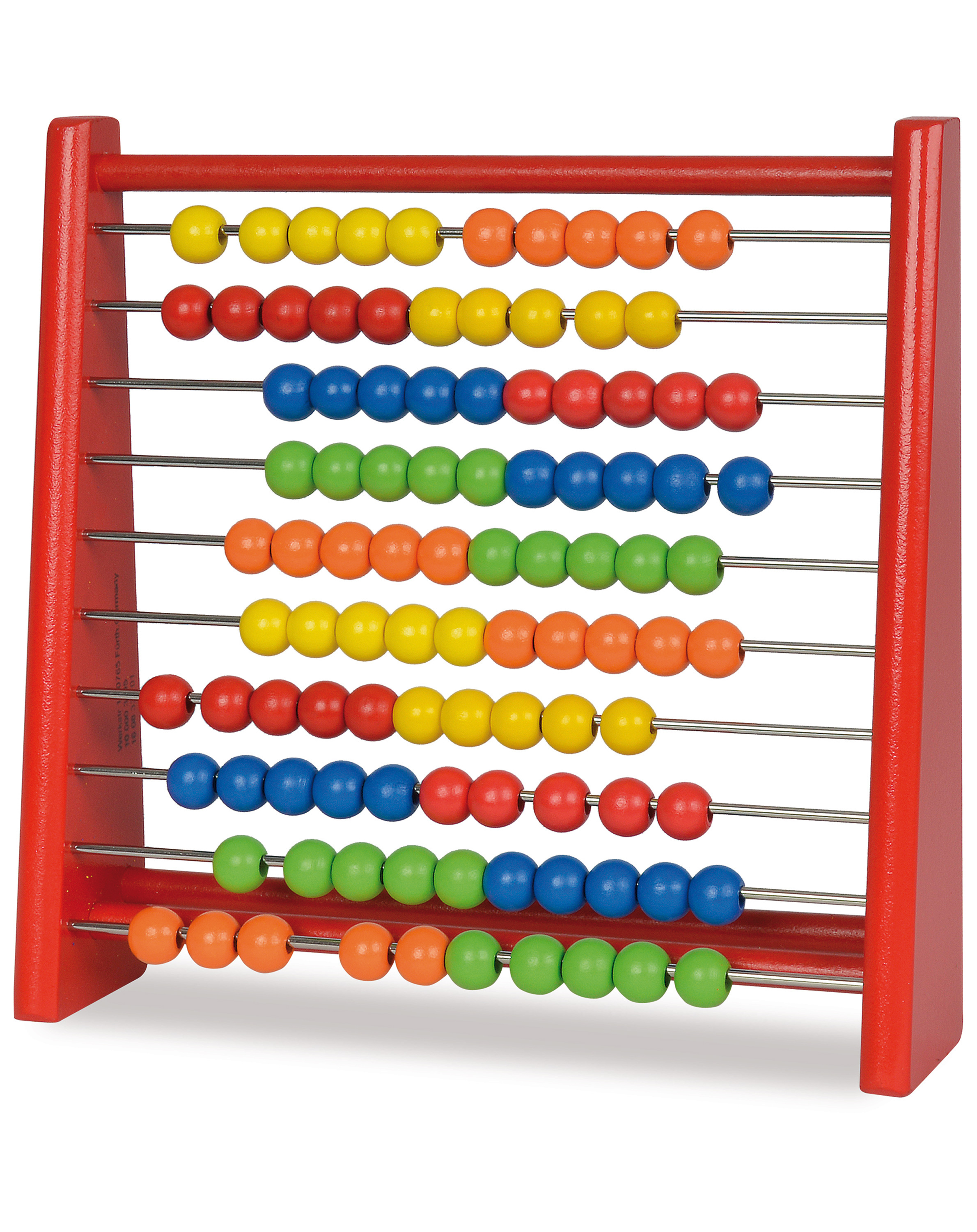 9 Reihen Abacus Rechenschiebe Mathe Lernspiel Spielzeug für Kinder 