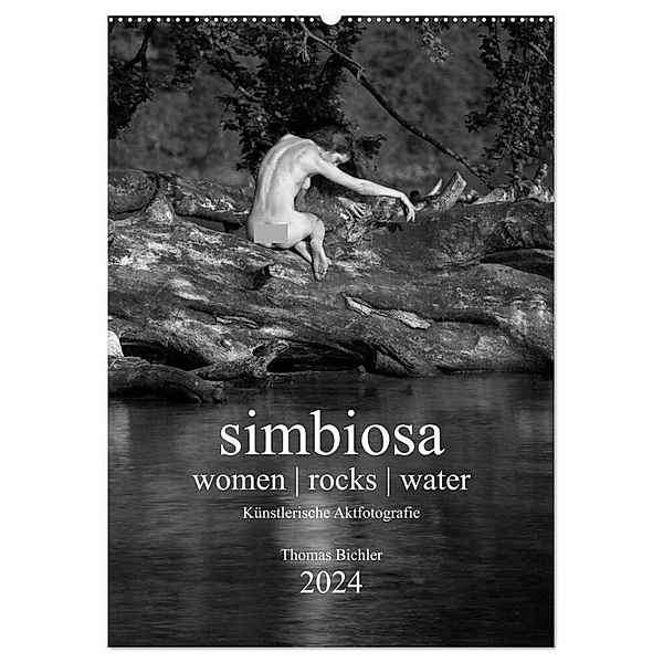 simbiosa ... Künstlerische Aktfotografie 2024 (Wandkalender 2024 DIN A2 hoch), CALVENDO Monatskalender, Thomas Bichler