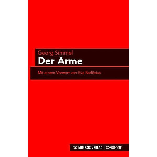 Simmel, G: Arme, Georg Simmel