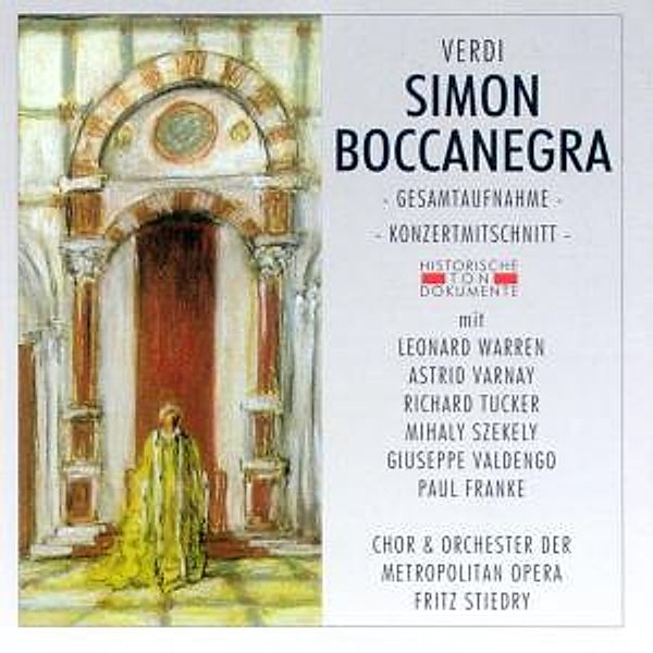 Simon Boccanegra (Ga), Chor & Orch.Der Metropolitan Opera