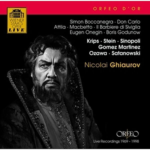 Simon Boccanegra/Il Barbiere/Boris Godunow/+, Ghiaurov, Sinopoli, Stein, Ozawa, Krips, Wso