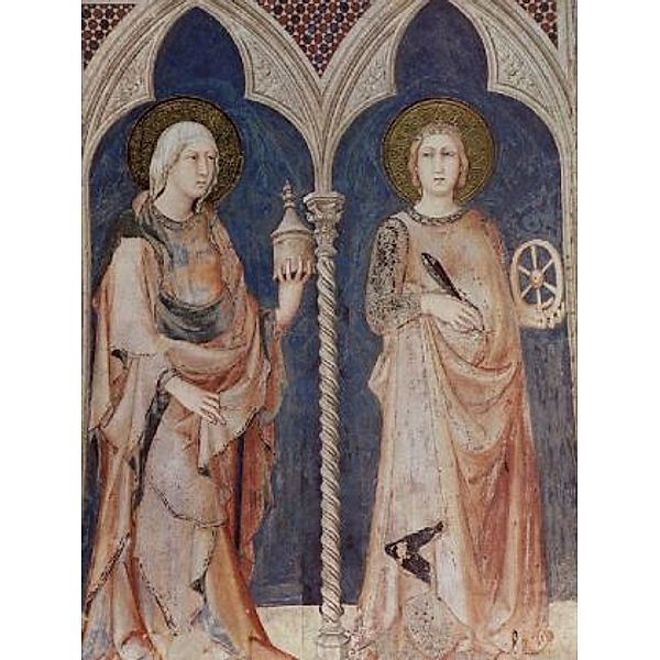 Simone Martini - Heilige, v.l.: Hl. Maria Magdalena und Hl. Katharina von Alexandrien - 200 Teile (Puzzle)