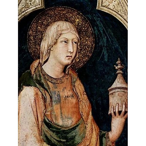 Simone Martini - Heilige, v.l.: Hl. Maria Magdalena und Hl. Katharina von Alexandrien - 100 Teile (Puzzle)
