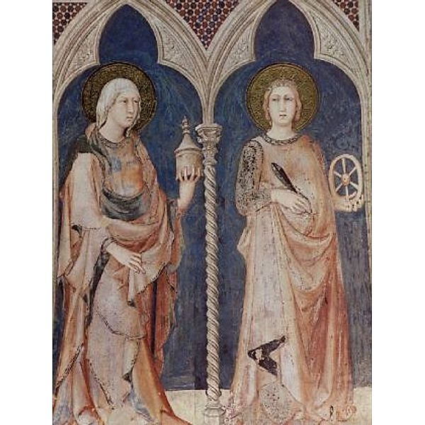 Simone Martini - Heilige, v.l.: Hl. Maria Magdalena und Hl. Katharina von Alexandrien - 2.000 Teile (Puzzle)