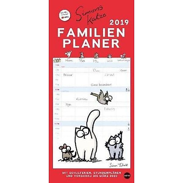 Simons Katze Familienplaner 2019, Simon Tofield