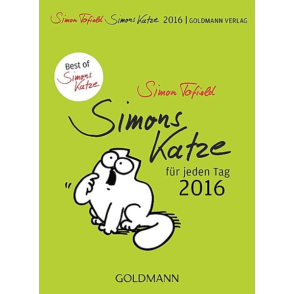 Simons Katze für jeden Tag 2016, Simon Tofield