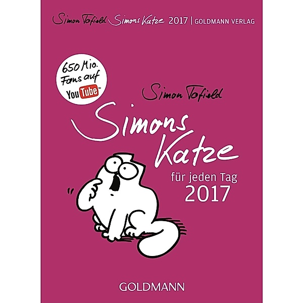Simons Katze für jeden Tag 2017, Simon Tofield