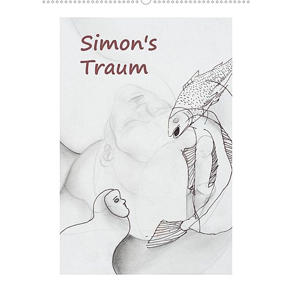 SIMON's TRAUM (Wandkalender 2023 DIN A2 hoch), Simon Blume