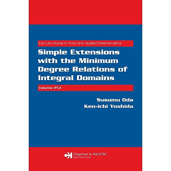 Simple Extensions with the Minimum Degree Relations of Integral Domains, Susumu Oda, Ken-Ichi Yoshida