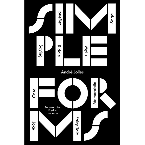 Simple Forms, André Jolles