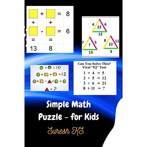 Simple Maths Puzzles - for Kids, Suresh Sambandam
