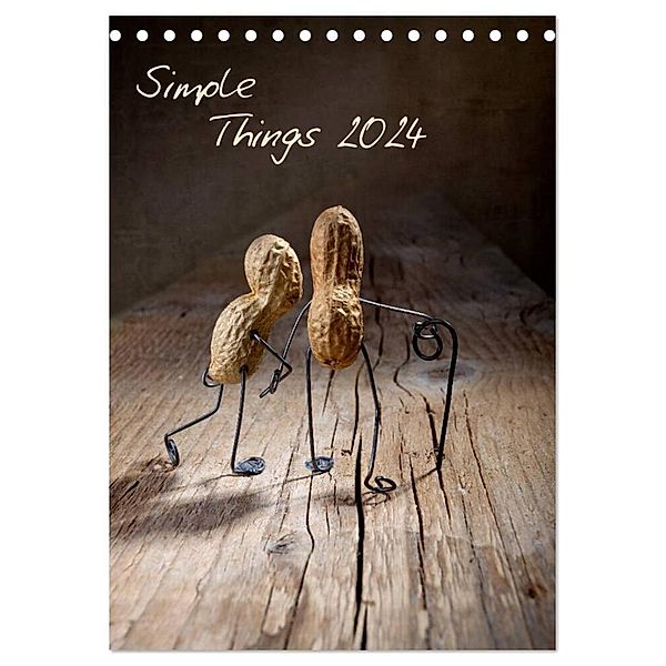 Simple Things 2024 (Tischkalender 2024 DIN A5 hoch), CALVENDO Monatskalender, Nailia Schwarz