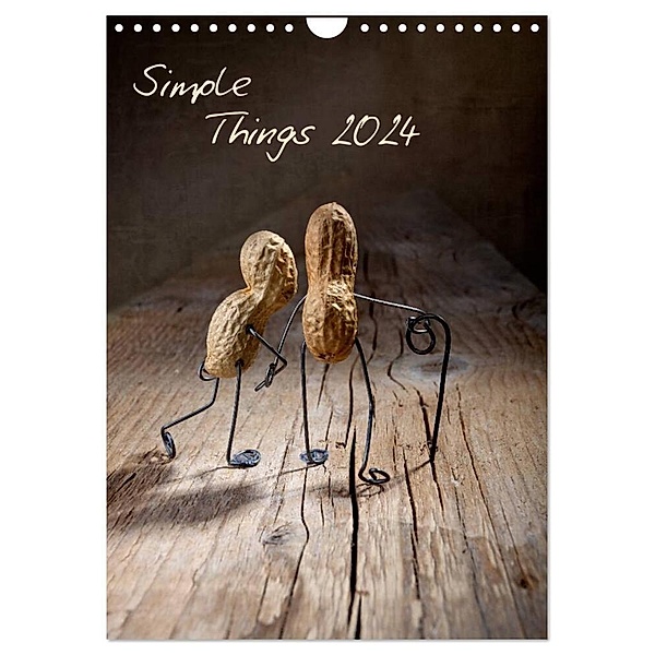 Simple Things 2024 (Wandkalender 2024 DIN A4 hoch), CALVENDO Monatskalender, Nailia Schwarz