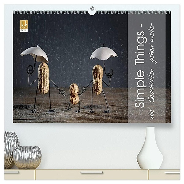 Simple Things - die Geschichten gehen weiter (hochwertiger Premium Wandkalender 2024 DIN A2 quer), Kunstdruck in Hochglanz, Nailia Schwarz