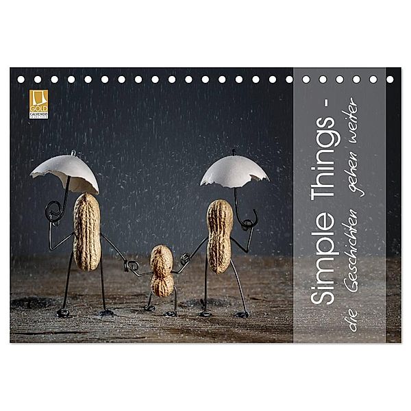 Simple Things - die Geschichten gehen weiter (Tischkalender 2024 DIN A5 quer), CALVENDO Monatskalender, Nailia Schwarz