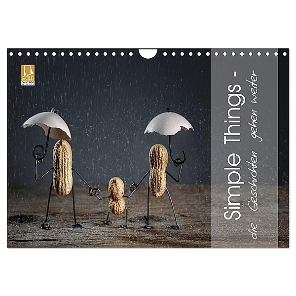 Simple Things - die Geschichten gehen weiter (Wandkalender 2024 DIN A4 quer), CALVENDO Monatskalender, Nailia Schwarz